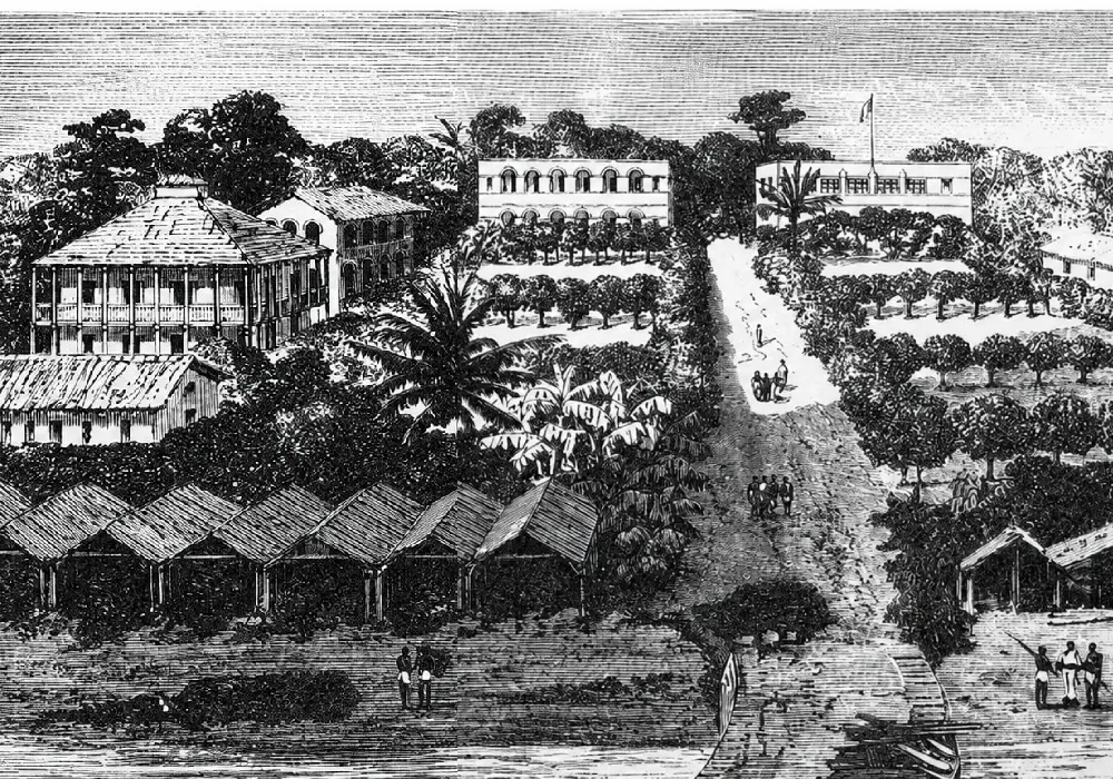 L'architecture au Gabon avant l'indépendance